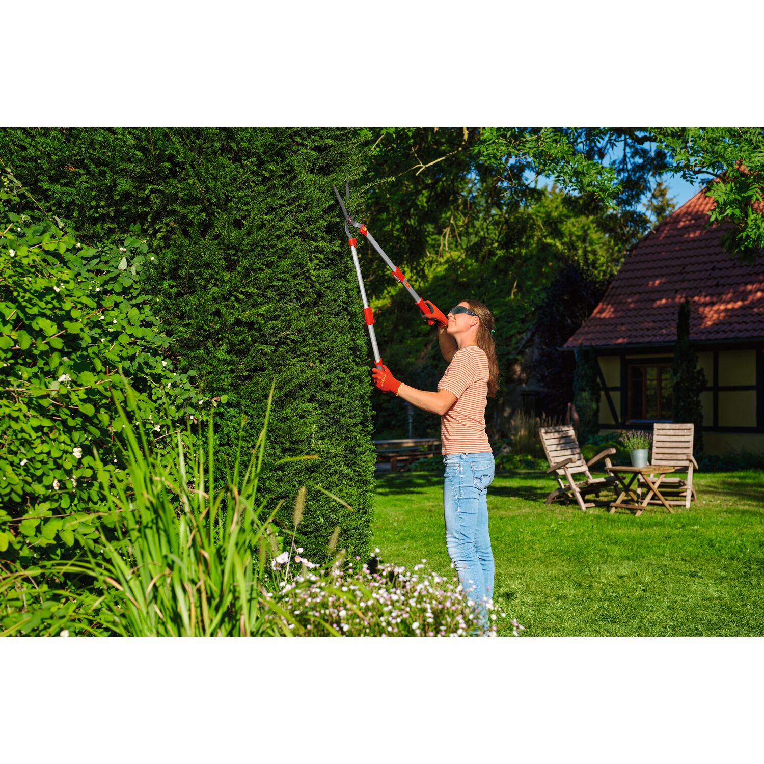 WOLF-Garten HS 1000 T Teleskop-Heckenschere