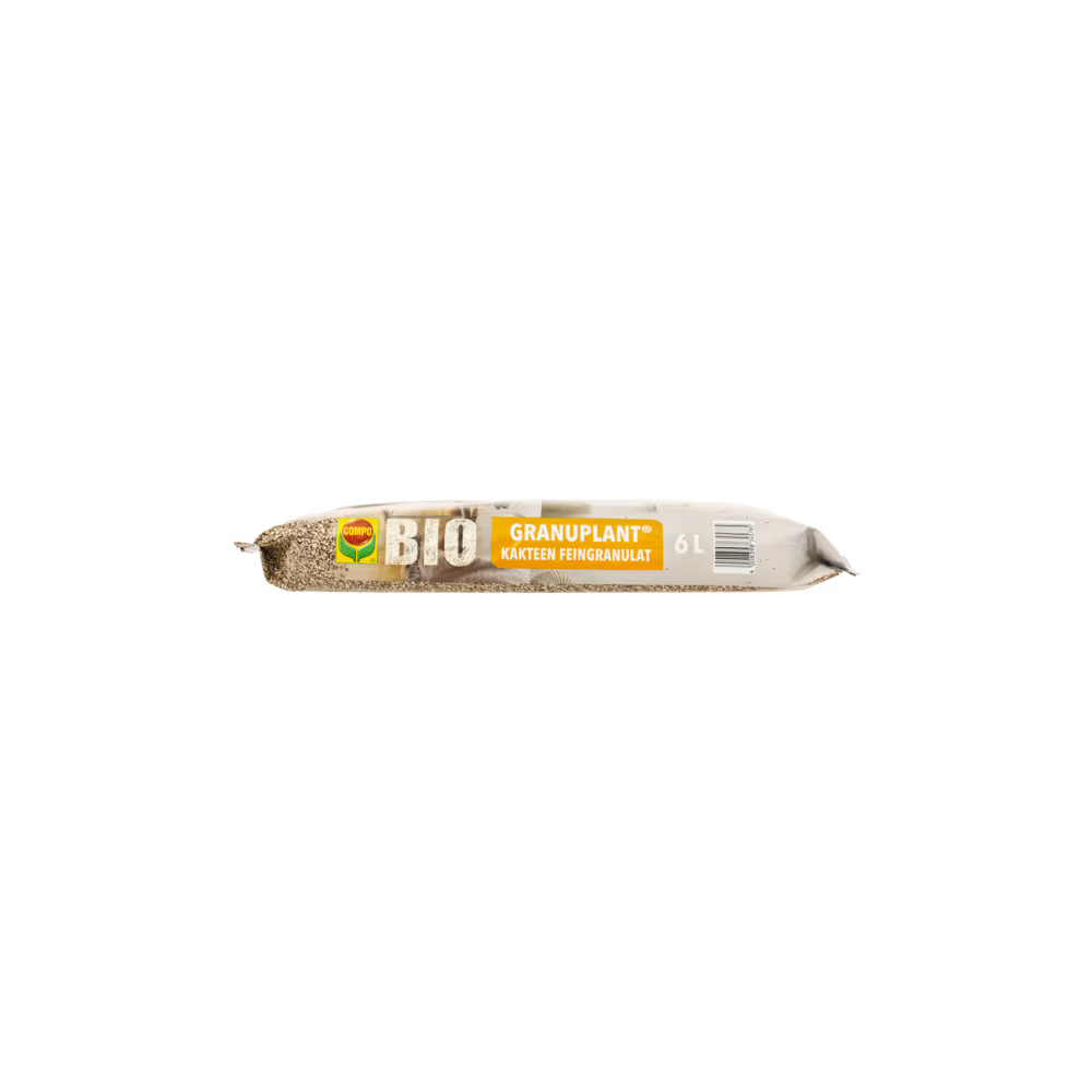COMPO BIO Granulat Kakteen Feingranulat 6L Natürliches Pflanzgranulat