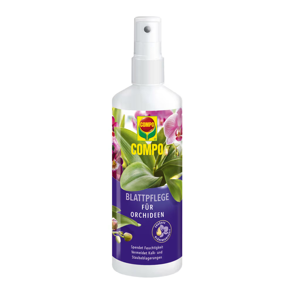 COMPO Blattpflege für Orchideen 250 ml optimale Pflege für Orichdeen