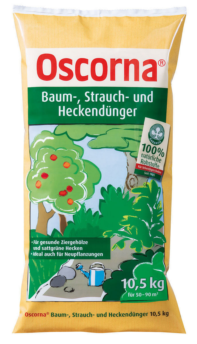 Oscorna Baum-, Strauch- und Heckendünger 10,5 kg