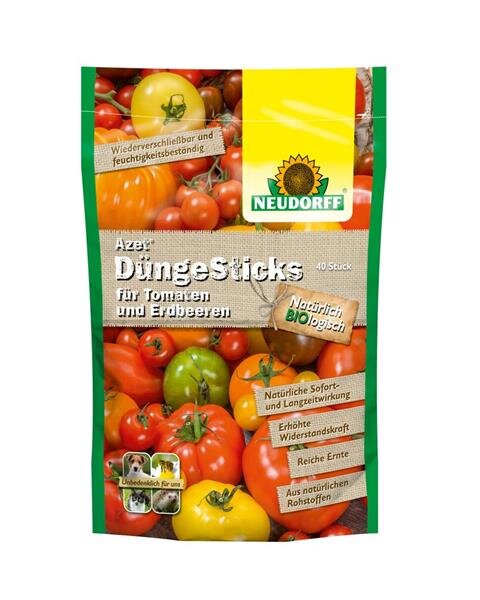 Azet DüngeSticks für Tomaten & Erdbeeren 40 Stück