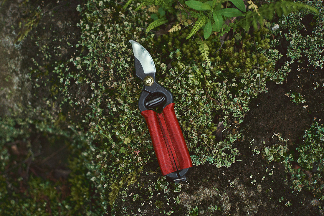 Mini Gartenschere für die Hosentasche - 14 cm lang Mini Secateurs handgeschmiedet