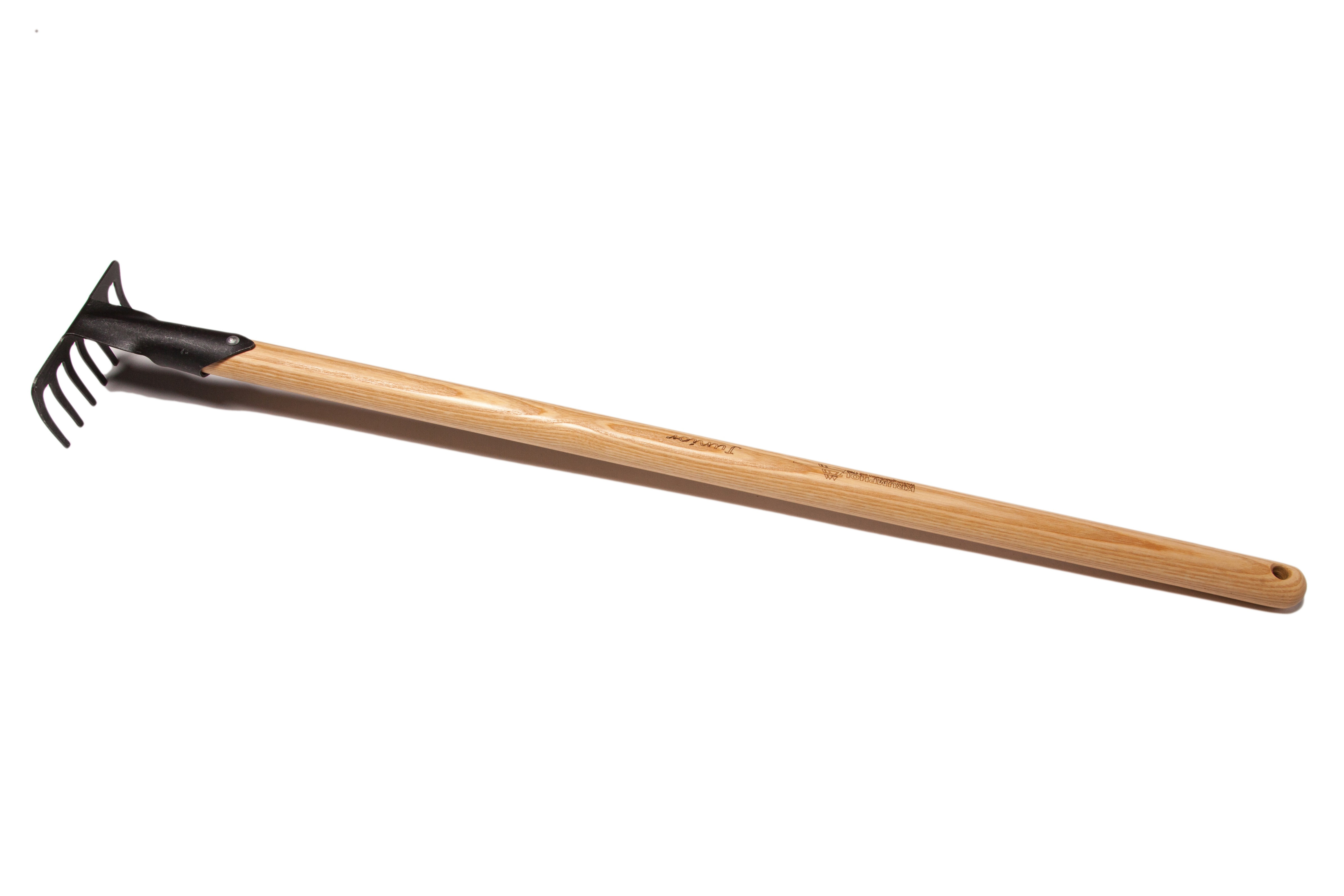 Krumpholz Junior-Gartenrechen geschmiedet, mit Eschenstiel 75 cm