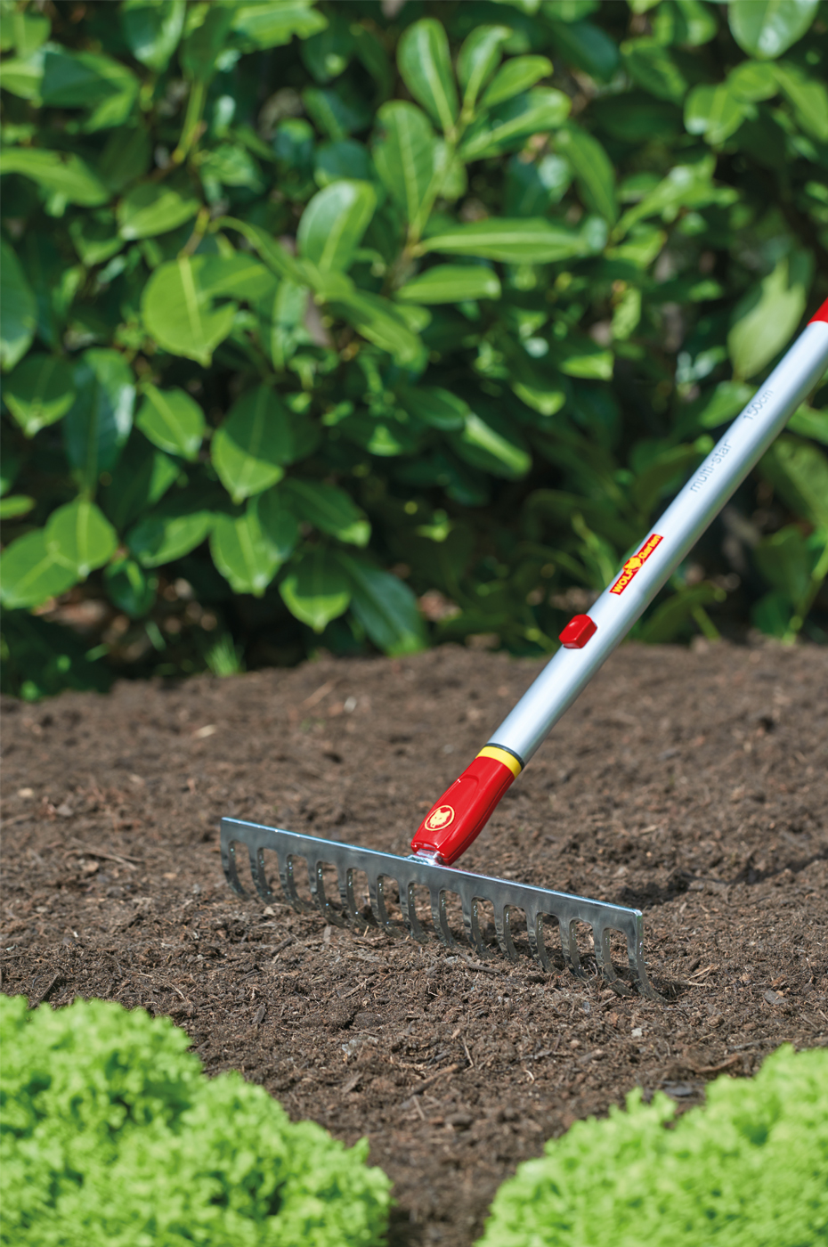 WOLF-Garten multi-star DR-M 35 Rechen für Beet & Garten