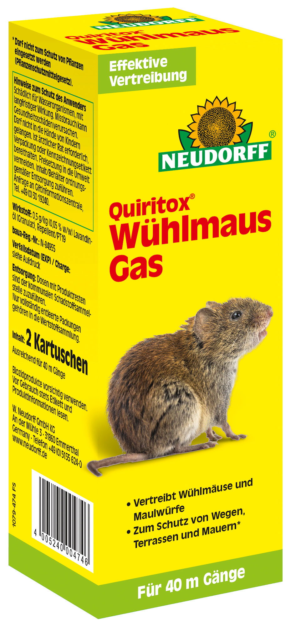 Quiritox WühlmausGas