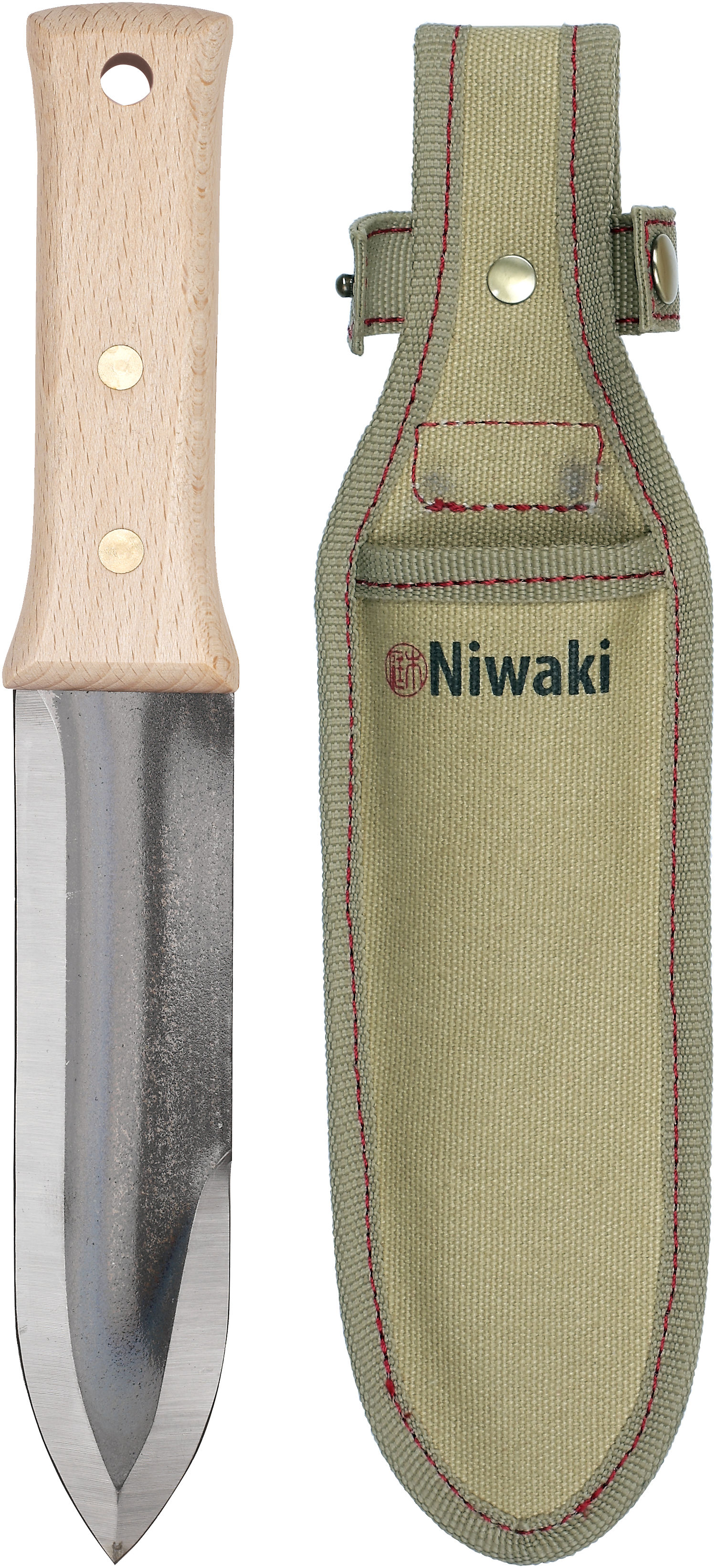 Niwaki Hori Hori + Canvas Holster