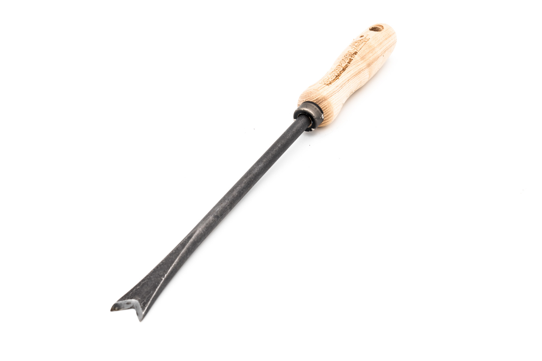 Unkrautstecher (geschmiedet Ø 10 mm) mit Eschengr
