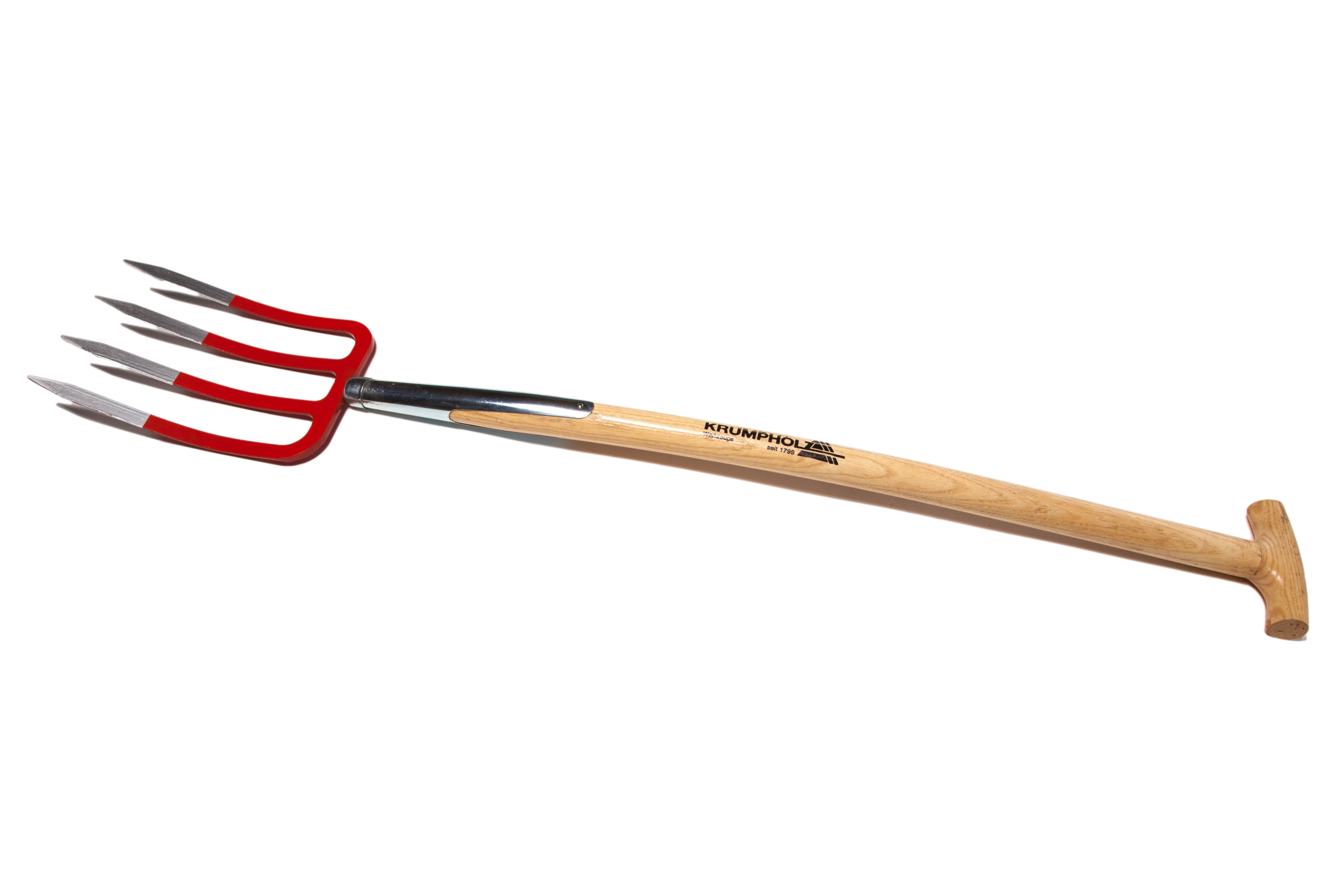 Spatengabel mit Bajonettzinken und lackiertem Esc