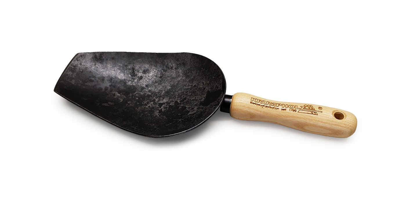 Kompostschaufel mit Eschengriff 340x120x60 mm