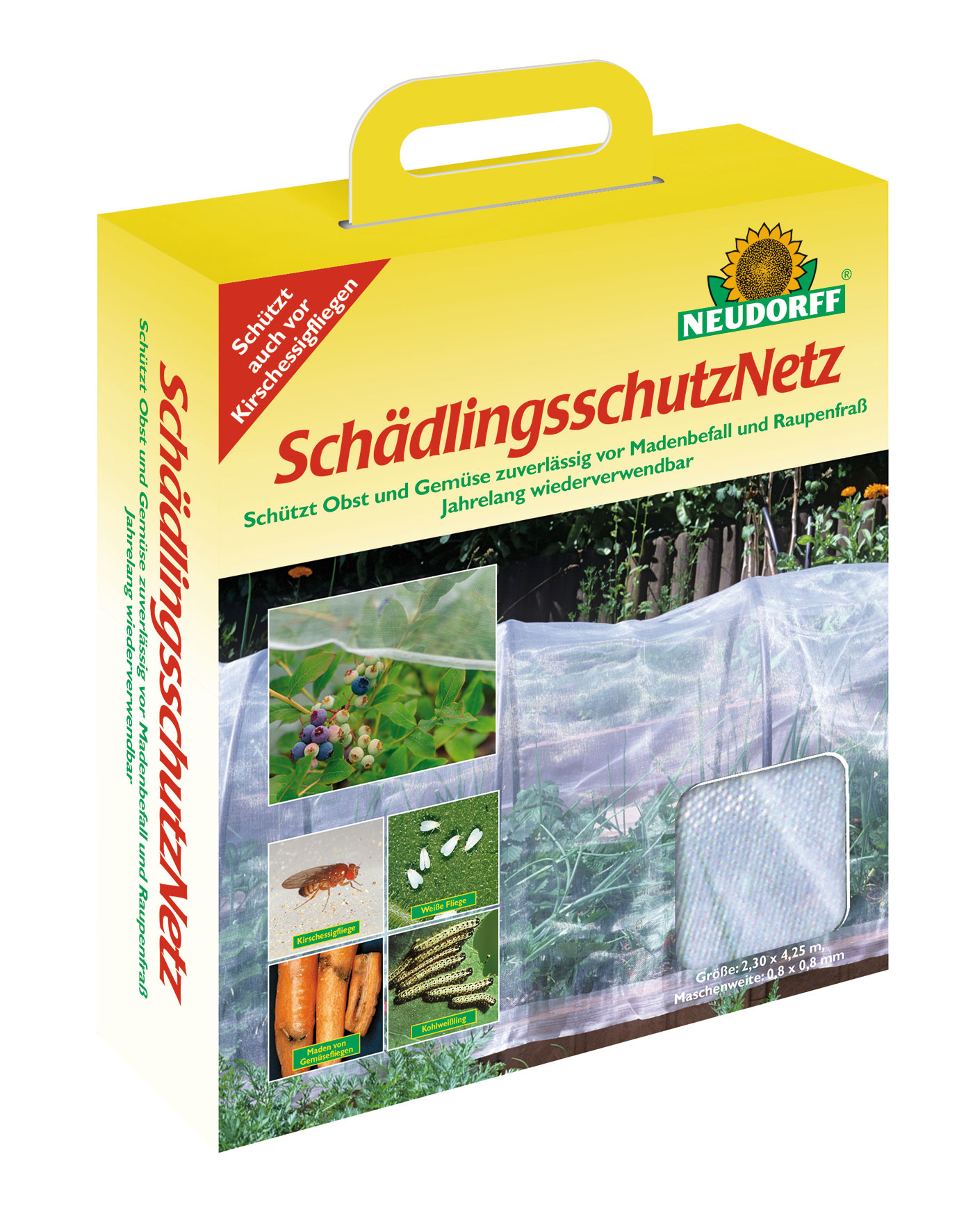 Neudorff Schädlingsschutznetz 2,30 m x 4,25 m