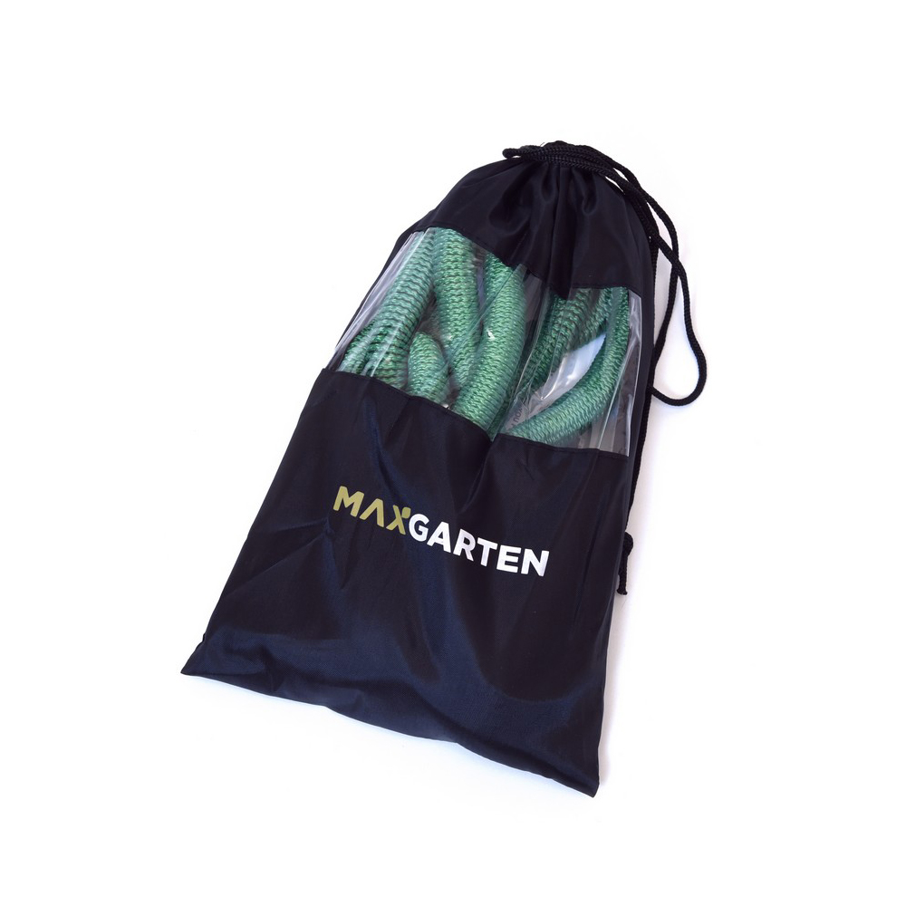 MaxGarten flexibler Gartenschlauch max. 7,5 m - 15 m - 22,5 m inklusive Messing Anschlüsse