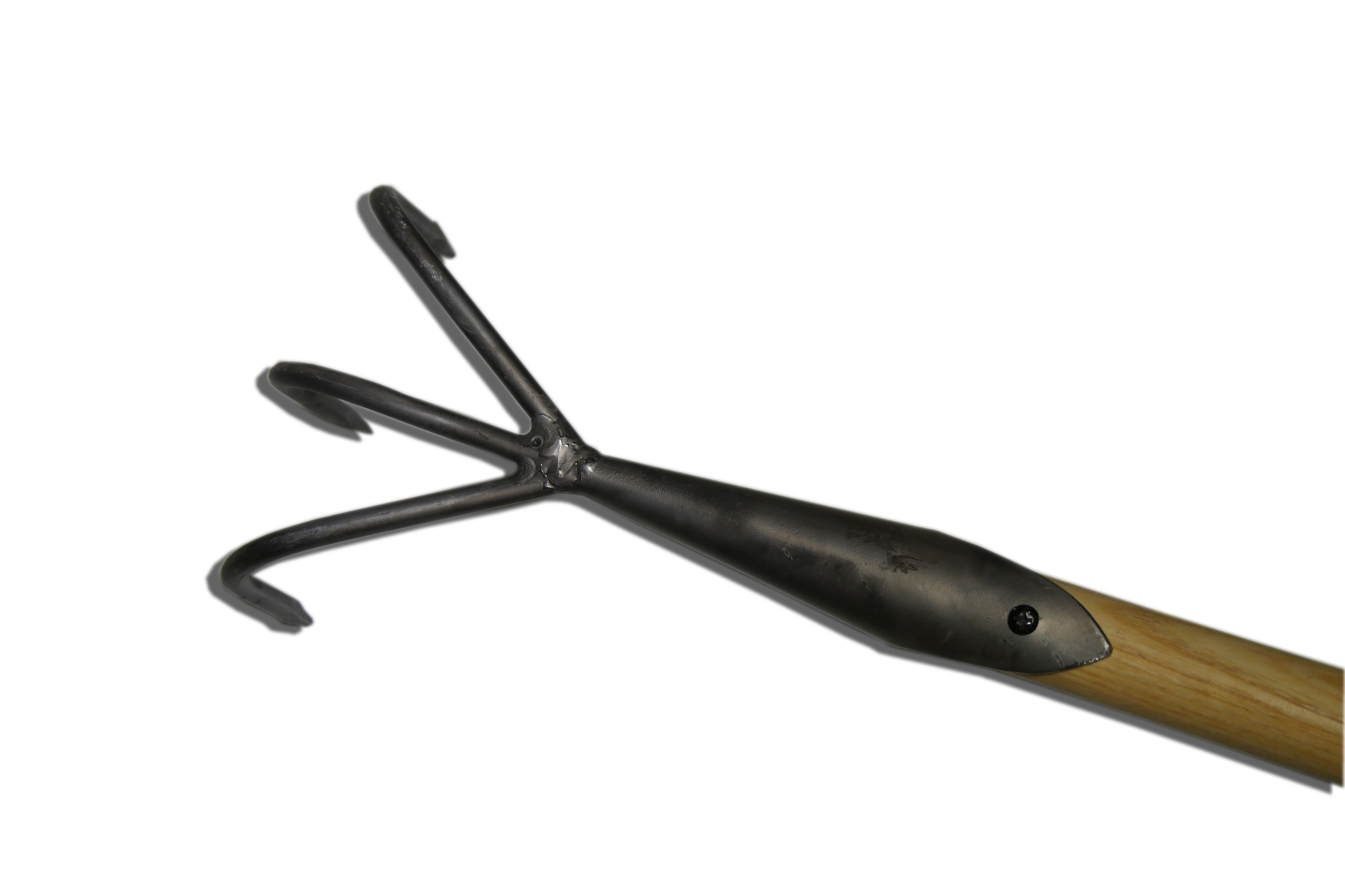 Kultivator mit 3 geschmiedeten Zinken und Eschens
