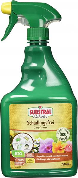 Substral Naturen Bio Schädlingsfrei Zierpflanzen 750 ml