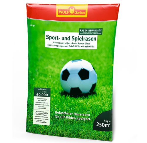 WOLF-Garten LG 250 Sport- und Spielrasen, Rasen-Samen