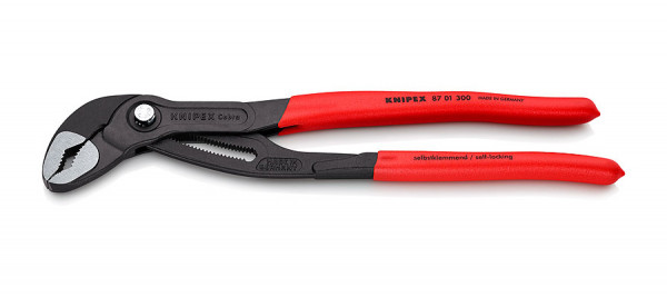 KNIPEX Wasserpumpenzange Cobra mit Druckknopfverstellung Länge 300