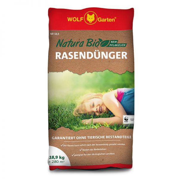 WOLF-Garten NR 18,9kg Natura Rasendünger