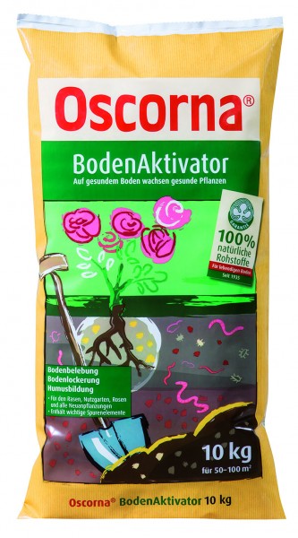 Oscorna® BodenAktivator 10 kg Bodenhilfsstoff 100% natürlich dauerhaft