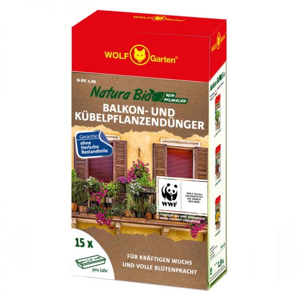 WOLF-Garten N-BK 1,9kg Balkonkastendünger, Pflanzendünger