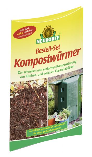 Neudorff Bestell-Set Kompostwürmer