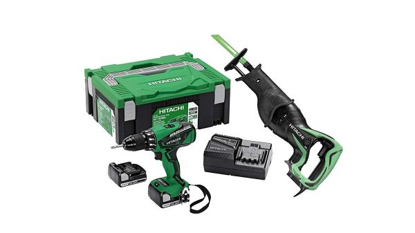 Hitachi Handwerker Set 3, 2 Maschinen, 36W, 14.4V