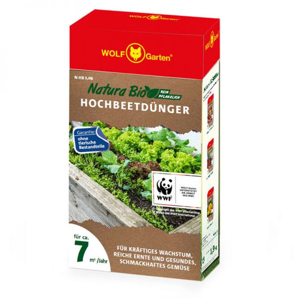 WOLF-Garten N-HB 1,9kg Hochbeetdünger, Pflanzendünger