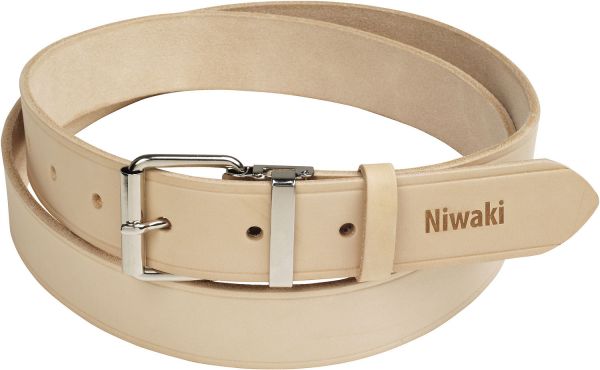 Niwaki Belt, Gürtel Leder Farbe Beige