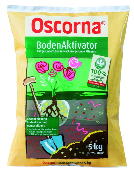 Oscorna® BodenAktivator 5 kg Bodenhilfsstoff 100% natürlich dauerhaft