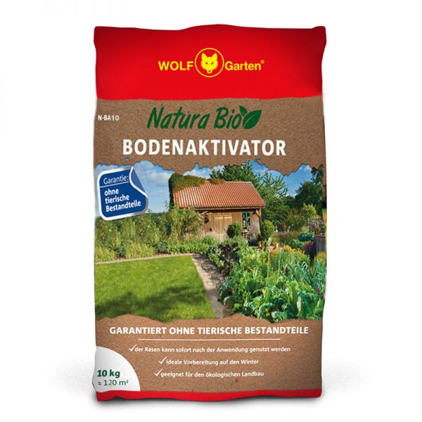 WOLF-Garten N-BA Natura Bio Bodenaktivator 10kg für 120m²