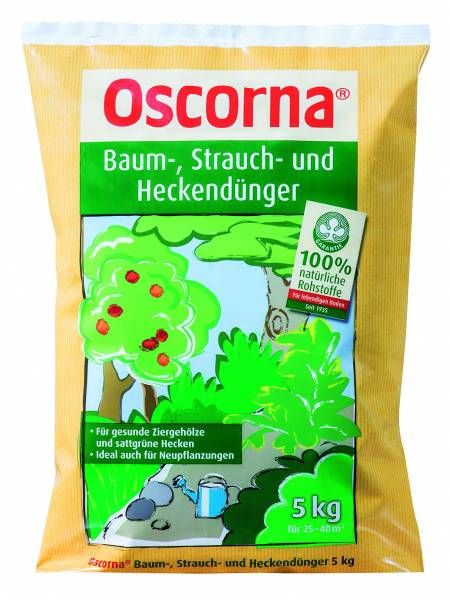 Oscorna Baum-, Strauch- und Heckendünger 5kg