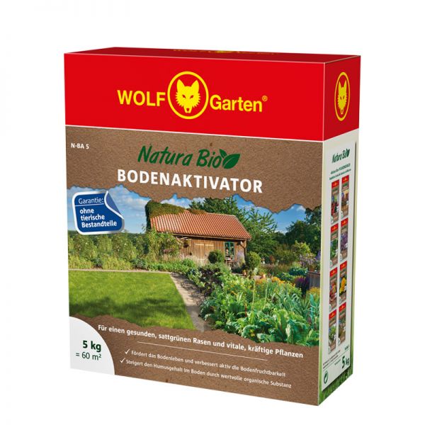 WOLF-Garten N-BA Natura Bio Bodenaktivator 5kg für 60m²