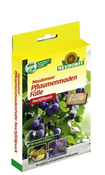 MaxGarten Neudomon PflaumenmadenFalle Nachfüllpack Neudorf