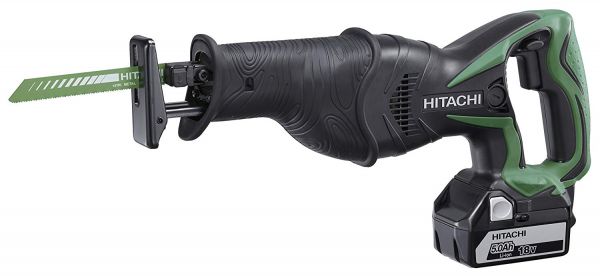 Hitachi Akku-Tigersäge, CR18DSL, inkl. 2 Akku (5,0 Ah), 18V