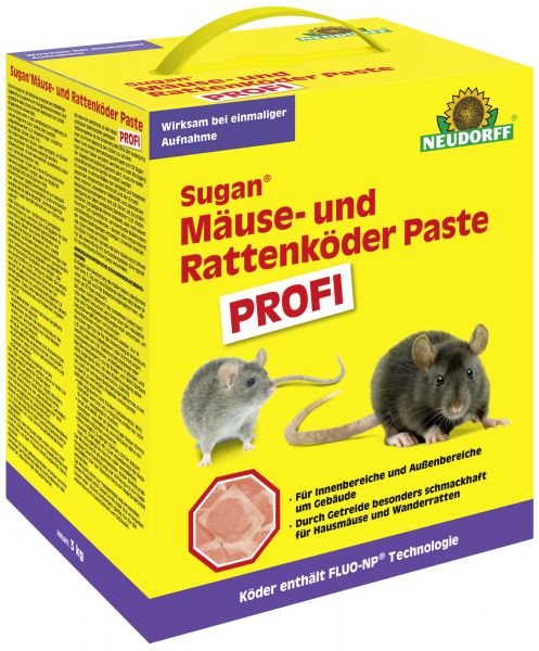 Neudorff Sugan Ratten- und MäuseköderPaste Profi